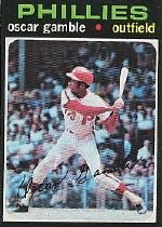 1971 Topps Baseball Cards      023      Oscar Gamble